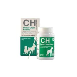 DENTAL CHEM- împotriva formării plăcii dentare la câini și pisici, 50 g