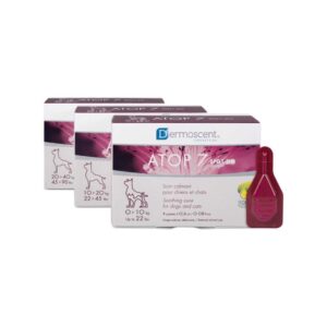 Dermoscent Atop 7- spot-on pentru alergii cutanate, 4 pipete în cutie