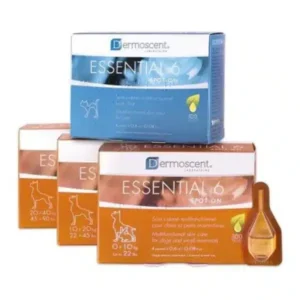 Dermoscent Essential 6- Spot-on, pentru blană și piele, pentru câini