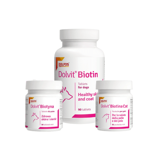 Dolfos- Biotin- biotină pentru piele sănătoasă și blană lucioasă