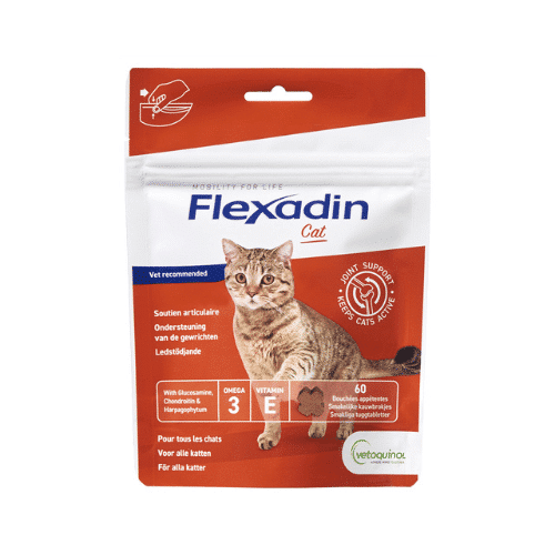 Flexadin Cat - pentru articulații la pisici, 60 de comprimate