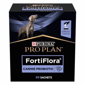 Proplan Fortiflora- probiotic pentru câini, 30 pliculețe x 1 g