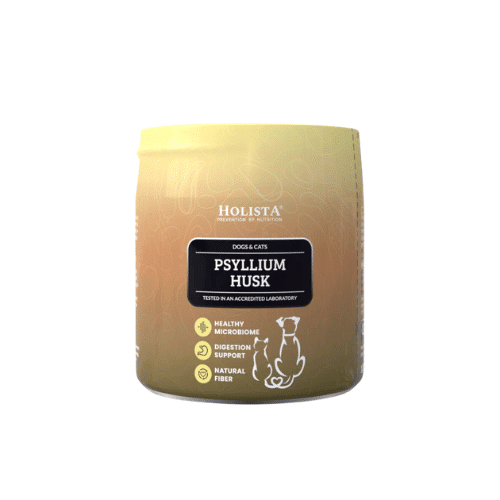 HolistaPets Psyllium Husk- fibre pentru câini și pisici