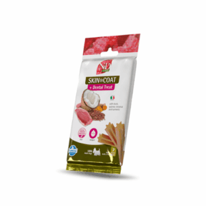 ND Quinoa Skin and Coat Mini- recompensă pentru câini cu rață, 60 g