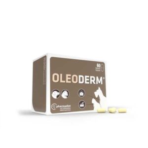 Oleoderm- omega 3 pentru câini și pisici, 60 comprimate