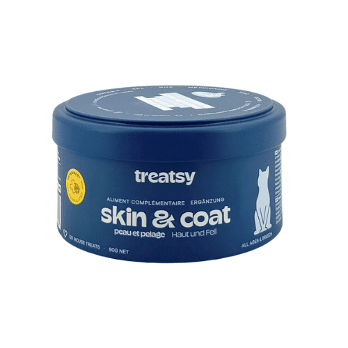 Treatsy Skin and Coat– pentru blană frumoasă și piele sănătoasă, 90 g