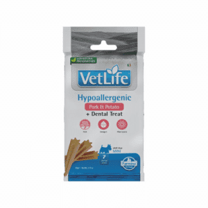 Vet Life Hypoallergenic Mini recompensă pentru câini cu porc