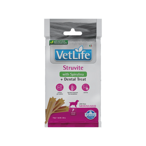Vet Life Struvite Med./Maxi- recompensă pentru câini, 100 g