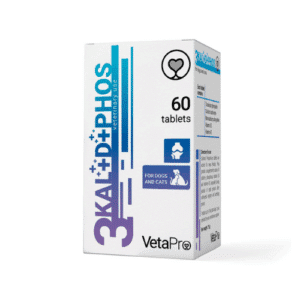 Vetapro Complex 3Cal+D+Phos- calciu, fosfor și vitamina D3, 60 tablete