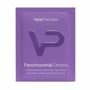 Vetapro Pancreasomal Chronic - pentru pancreatită cronică, pentru câini și pisici, 1 plic x 3g