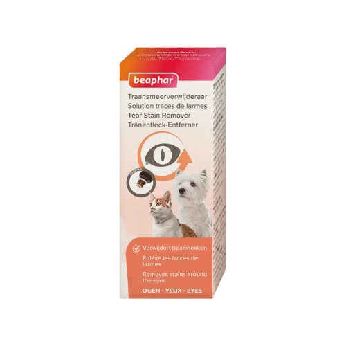 Beaphar Tear Stain Remover- soluție pentru îndepărtarea petelor de lacrimi, 50 ml